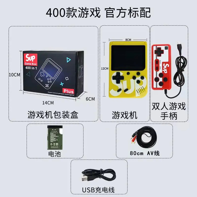 Retro Arcade 400 Mini Game Console
