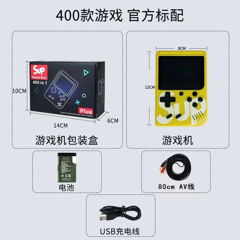 Retro Arcade 400 Mini Game Console