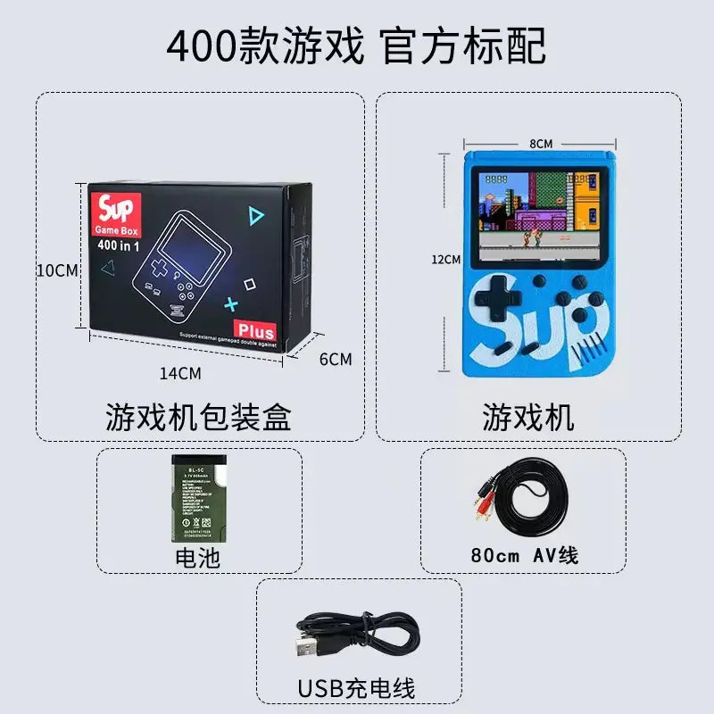 Retro Arcade 400 Mini Game Console