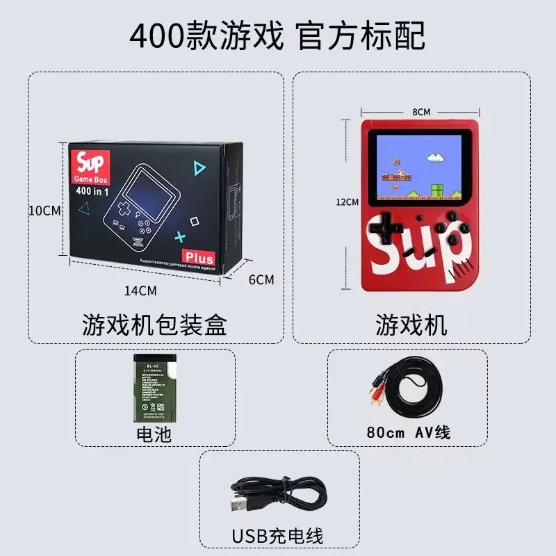 Retro Arcade 400 Mini Game Console
