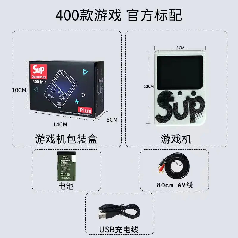 Retro Arcade 400 Mini Game Console