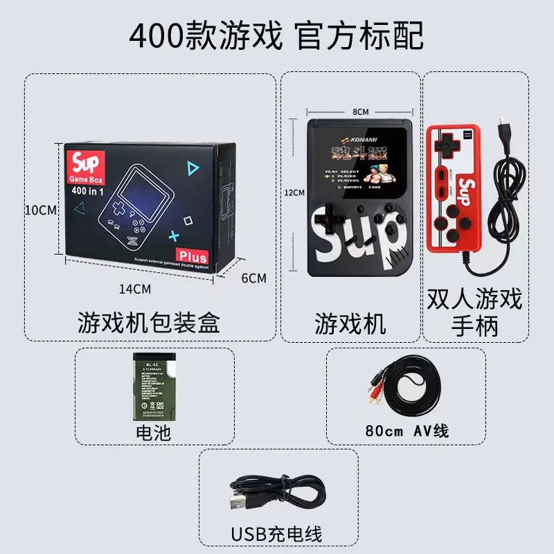 Retro Arcade 400 Mini Game Console